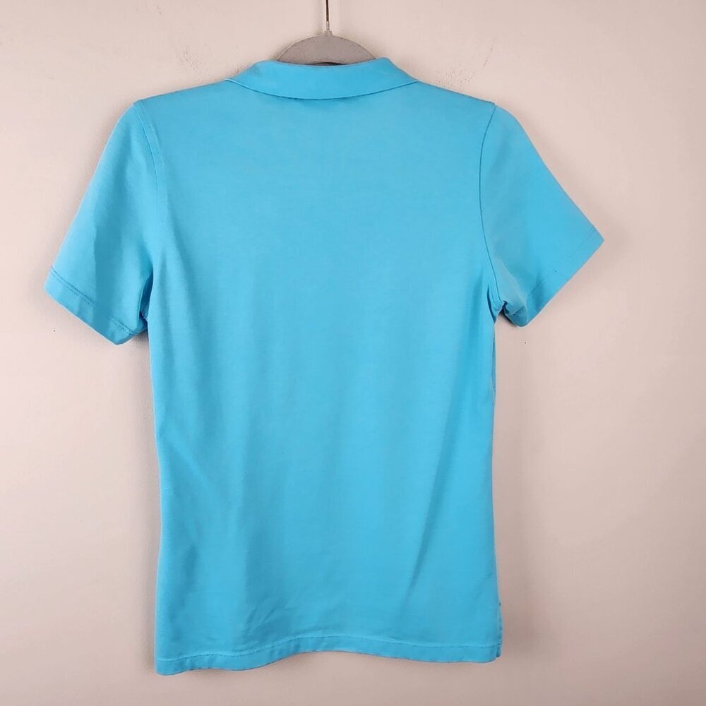 Masters Magnolia Lane Collection sz S performance polo shirt Blue logo - Picture 7 of 7